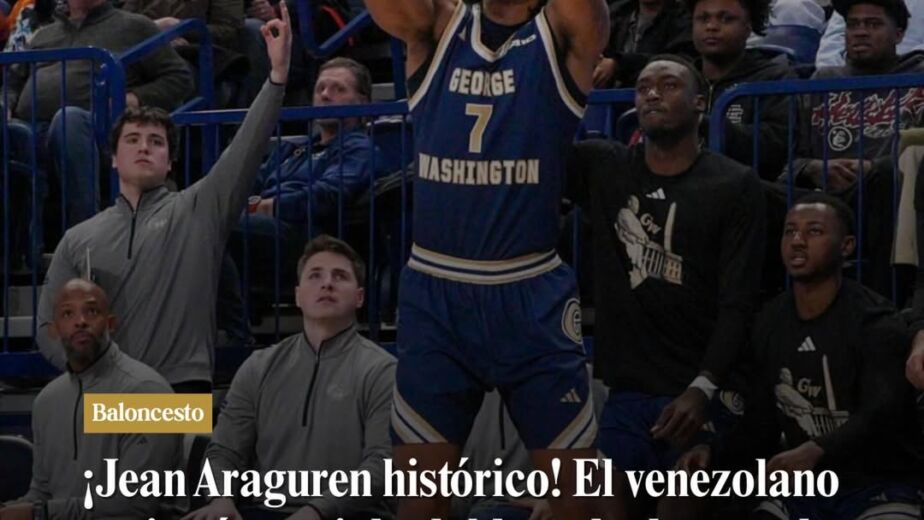 Jean Aranguren, El venezolano registró un triple-doble