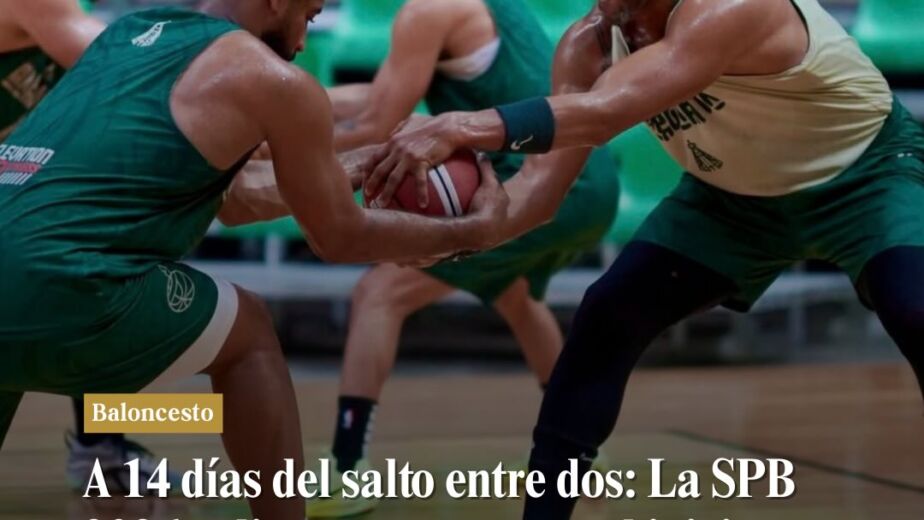 A 14 días del salto entre dos de la SPB