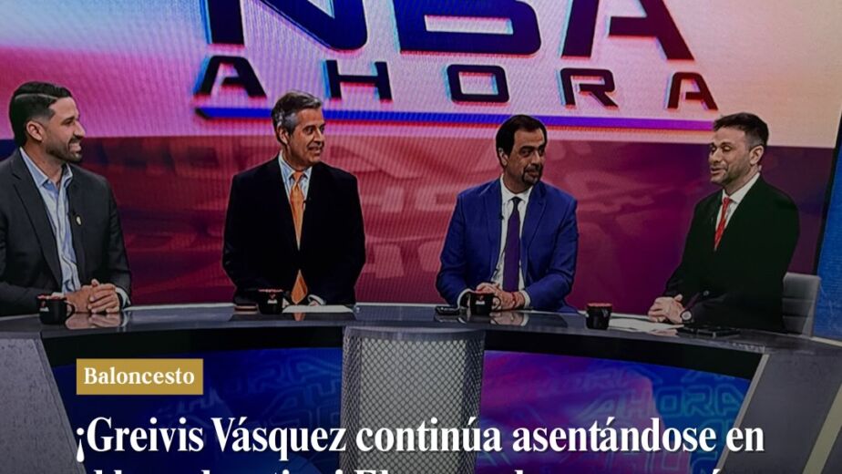 ¡greivis vasquez continúa asentándose en el broadcasting!