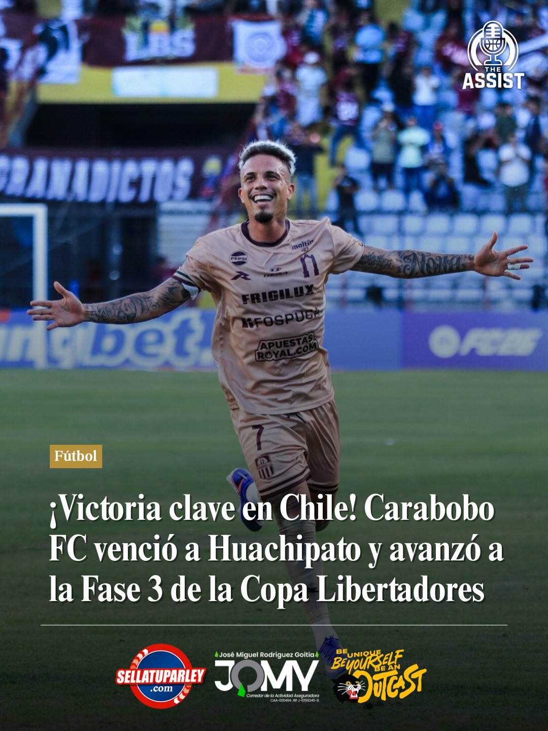¡carabobo_fc avanza en la copa libertadores!