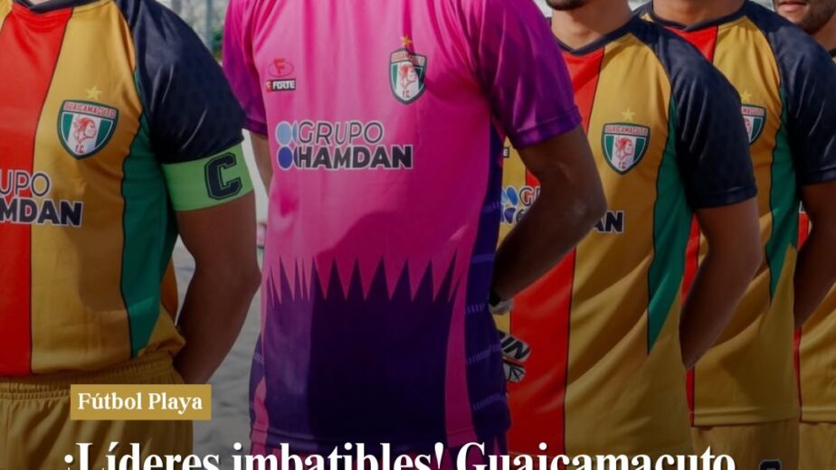 @guaicamacuto_fcoficial vence 6-2 a @centaurosdecaracas y mete miedo en el grupo B de la @ligafutveplaya. 🇻🇪🏆 Guaicamacuto Fútbol Club se sigue afianzando como la organización más sólida del futbol playa venezolano, muestra de eso fue la victoria de hoy 6-2 ante un equipo de Centauros de Caracas que tiene piezas sólidas. Previo a este juego, El conjunto “cacique” ya había derrotado 11-0 a Delta Eres Tú FC, del estado Delta Amacuro, y 0-2 al equipo de Deportivo Español, del estado Barinas. Con este triunfo de hoy, llegan a 9 unidades con balance de 19 goles anotados y solamente 2 recibidos. Con la clasificación a las semifinales aseguradas, Guaicamacuto buscará mañana asegurar el primer lugar y así tener una mejor posición de cara a las semifinales, recordando que el ganador de la fase nacional disputará la @libertadoresfp que se disputará en Chile 🇨🇱. 🗣🤝 Esta noticia es presentada por: 🔹 @sellatuparleyoficial ¡Compartimos tu pasión! 🔹 @jomyrogseguros ¡José Miguel Rodriguez Goitia, tu asesor de seguros en Venezuela! 🔹 @outcastcigars ¡Be unique, Be yourself, BE AN OUTCAST! #FutbolPlaya #Guaicamacuto #Venezuela #GreivisVasquez